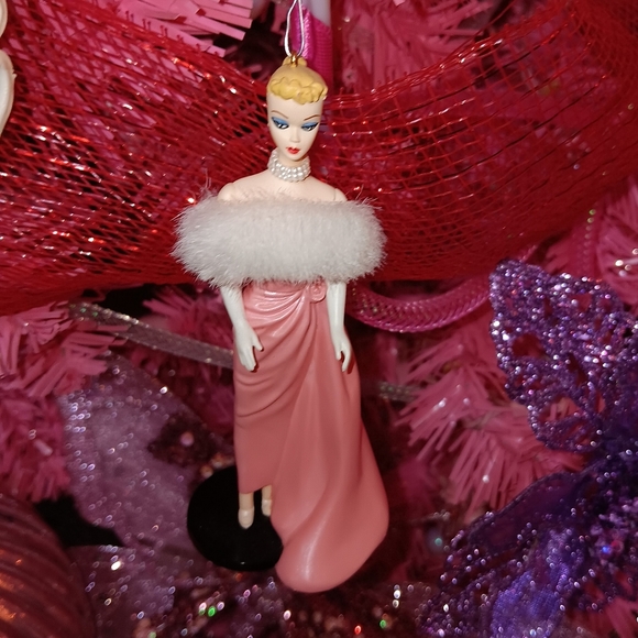 Barbie Other - 1996 VINTAGE BARBIE DOLL ENCHANTED EVENING CHRISTMAS TREE ORNAMENT